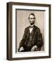 Portrait of Abraham Lincoln, 1861-65-Mathew Brady-Framed Giclee Print