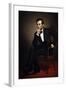 Portrait of Abraham Lincoln, 1887-George Peter Alexander Healy-Framed Giclee Print