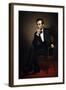 Portrait of Abraham Lincoln, 1887-George Peter Alexander Healy-Framed Giclee Print