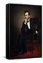 Portrait of Abraham Lincoln, 1887-George Peter Alexander Healy-Framed Stretched Canvas