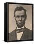 Portrait of Abraham Lincoln, November 1863, Printed c.1910-Alexander Gardner-Framed Stretched Canvas