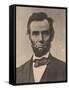 Portrait of Abraham Lincoln, November 1863, Printed c.1910-Alexander Gardner-Framed Stretched Canvas