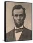 Portrait of Abraham Lincoln, November 1863, Printed c.1910-Alexander Gardner-Framed Stretched Canvas