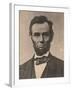 Portrait of Abraham Lincoln, November 1863, Printed c.1910-Alexander Gardner-Framed Premium Photographic Print