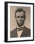 Portrait of Abraham Lincoln, November 1863, Printed c.1910-Alexander Gardner-Framed Photographic Print