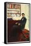 Portrait of Abraham Lincoln-Howard Pyle-Framed Stretched Canvas