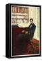 Portrait of Abraham Lincoln-Howard Pyle-Framed Stretched Canvas