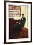 Portrait of Abraham Lincoln-Howard Pyle-Framed Giclee Print