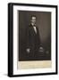 Portrait of Abraham Lincoln-Mathew Brady-Framed Giclee Print