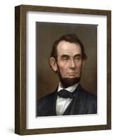 Portrait of Abraham Lincoln-null-Framed Giclee Print