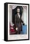 Portrait of Abraham Lincoln-null-Framed Stretched Canvas