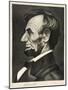 Portrait of Abraham Lincoln-null-Mounted Giclee Print