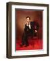 Portrait of Abraham Lincoln-George Peter Alexander Healy-Framed Giclee Print