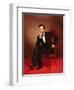 Portrait of Abraham Lincoln-George Peter Alexander Healy-Framed Giclee Print