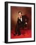 Portrait of Abraham Lincoln-George Peter Alexander Healy-Framed Giclee Print