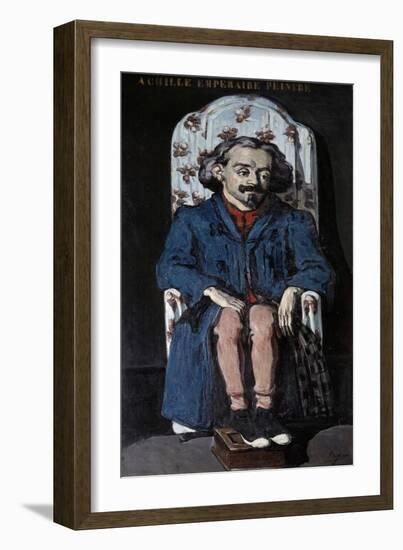 Portrait of Achille Emperaire by Paul Cezanne-null-Framed Giclee Print