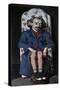 Portrait of Achille Emperaire by Paul Cezanne-null-Stretched Canvas