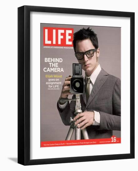 Portrait of Actor Elijah Wood, September 16, 2005-Guy Aroch-Framed Photographic Print