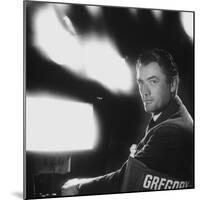Portrait of Actor Gregory Peck-Allan Grant-Mounted Premium Photographic Print