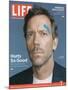 Portrait of Actor Hugh Laurie, September 1, 2006-Cass Bird-Mounted Photographic Print