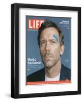 Portrait of Actor Hugh Laurie, September 1, 2006-Cass Bird-Framed Premium Photographic Print