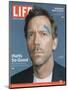 Portrait of Actor Hugh Laurie, September 1, 2006-Cass Bird-Mounted Premium Photographic Print