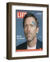 Portrait of Actor Hugh Laurie, September 1, 2006-Cass Bird-Framed Photographic Print