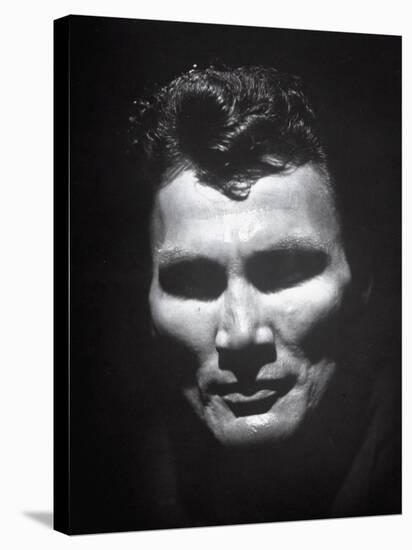 Portrait of Actor Jack Palance Looking Like a Jack-O'-Lantern-Loomis Dean-Stretched Canvas