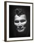 Portrait of Actor Jack Palance Looking Like a Jack-O'-Lantern-Loomis Dean-Framed Premium Photographic Print