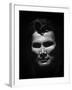 Portrait of Actor Jack Palance Looking Like a Jack O' Lantern-Loomis Dean-Framed Photographic Print