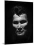 Portrait of Actor Jack Palance Looking Like a Jack O' Lantern-Loomis Dean-Mounted Photographic Print