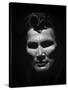 Portrait of Actor Jack Palance Looking Like a Jack O' Lantern-Loomis Dean-Stretched Canvas
