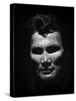 Portrait of Actor Jack Palance Looking Like a Jack O' Lantern-Loomis Dean-Stretched Canvas