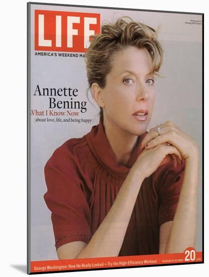 Portrait of Actress Annette Bening, October 20, 2006-Brigitte Lacombe-Mounted Photographic Print