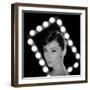 Portrait of Actress Audrey Hepburn-Allan Grant-Framed Premium Photographic Print