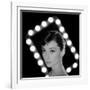 Portrait of Actress Audrey Hepburn-Allan Grant-Framed Premium Photographic Print