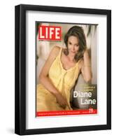 Portrait of Actress Diane Lane at Home, July 29, 2005-Guy Aroch-Framed Photographic Print