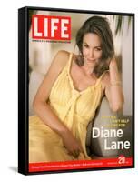 Portrait of Actress Diane Lane at Home, July 29, 2005-Guy Aroch-Framed Stretched Canvas