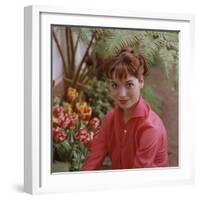 Portrait of Actress Elsa Martinelli-Ralph Crane-Framed Photographic Print