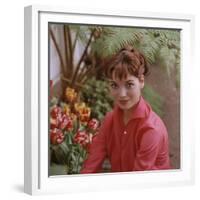 Portrait of Actress Elsa Martinelli-Ralph Crane-Framed Photographic Print