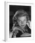 Portrait of Actress Lauren Bacall, Hollywood, Ca-null-Framed Premium Photographic Print