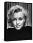 Portrait of Actress Marilyn Monroe at Home-Alfred Eisenstaedt-Framed Stretched Canvas