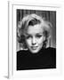 Portrait of Actress Marilyn Monroe at Home-Alfred Eisenstaedt-Framed Premium Photographic Print