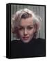 Portrait of Actress Marilyn Monroe on Patio of Her Home-Alfred Eisenstaedt-Framed Stretched Canvas