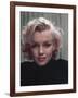 Portrait of Actress Marilyn Monroe on Patio of Her Home-Alfred Eisenstaedt-Framed Premium Photographic Print