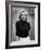 Portrait of Actress Marilyn Monroe on Patio of Her Home-Alfred Eisenstaedt-Framed Premium Photographic Print