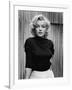 Portrait of Actress Marilyn Monroe on Patio of Her Home-Alfred Eisenstaedt-Framed Premium Photographic Print