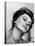 Portrait of Actress Sophia Loren with Eyes Closed-Alfred Eisenstaedt-Stretched Canvas