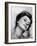 Portrait of Actress Sophia Loren with Eyes Closed-Alfred Eisenstaedt-Framed Premium Photographic Print