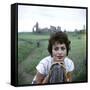 Portrait of Actress Sophia Loren-Loomis Dean-Framed Stretched Canvas